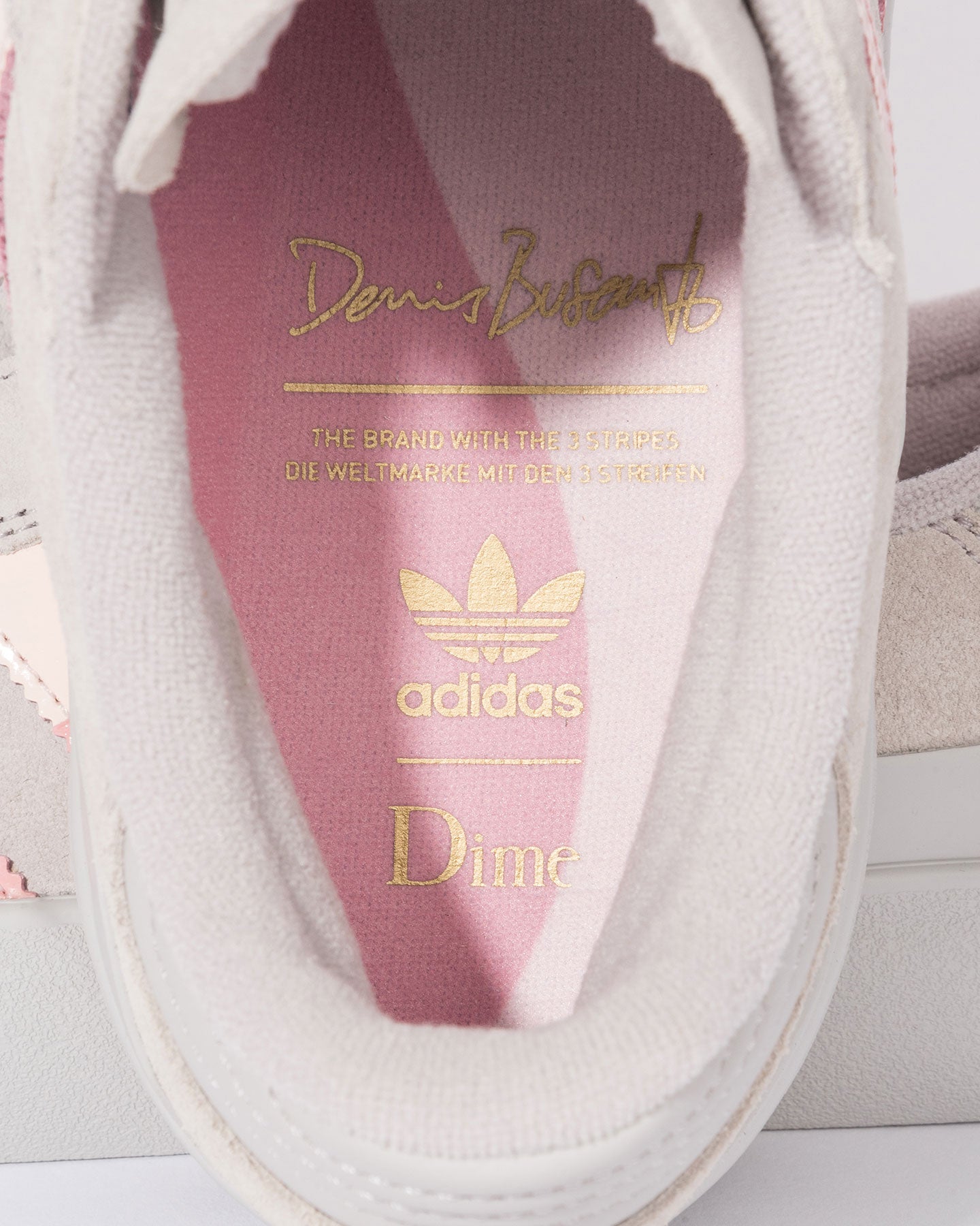 Adidas x Dime Busenitz Vulc 2 - Grey / Pink