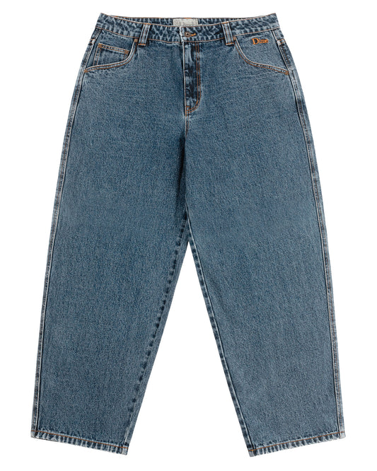 Dime Classic Baggy Denim Pants - Stone Washed
