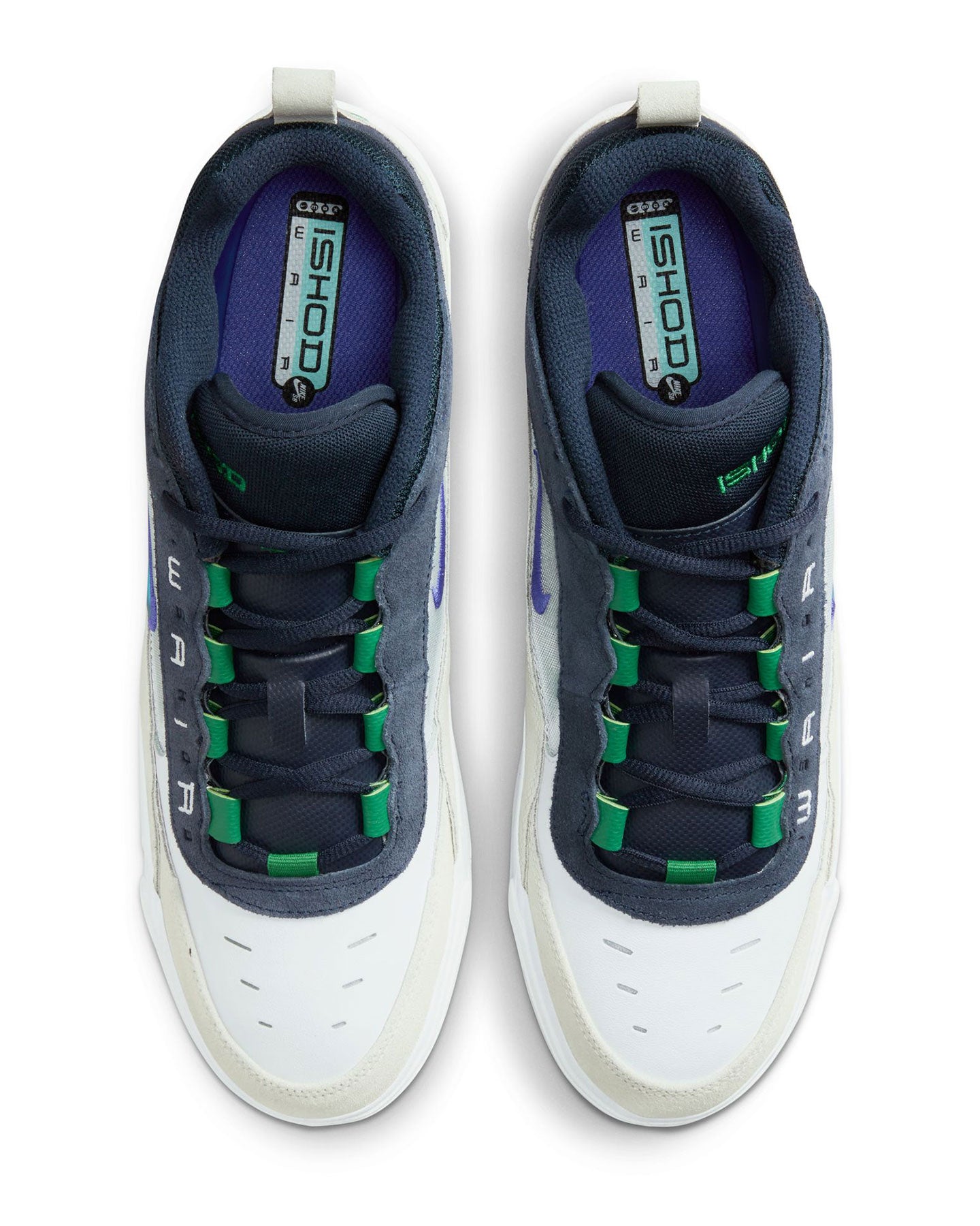 Nike SB Air Max Ishod - White / Persian Violet / Pine Green