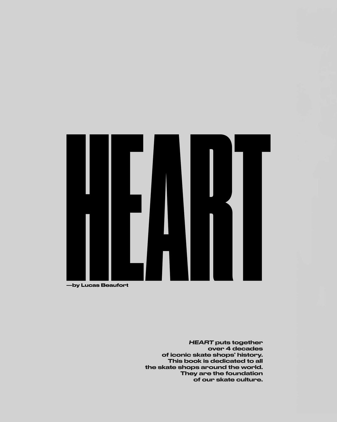 heart book by lucas beaufort front cover