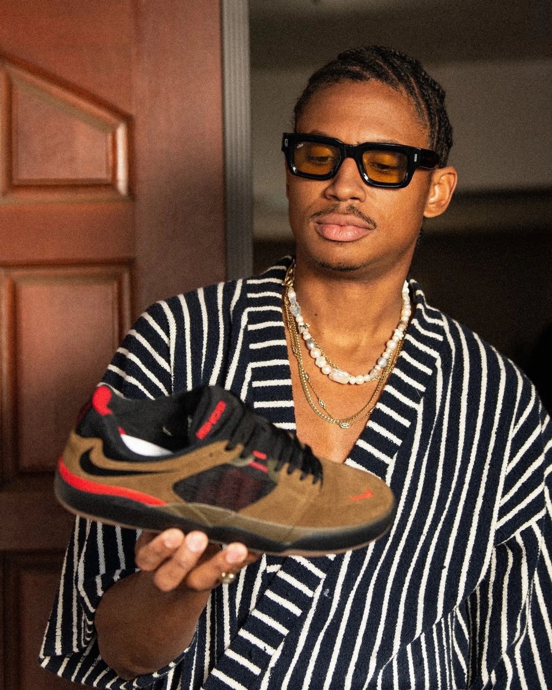 Ishod Wair with his new Nike SB pro shoe