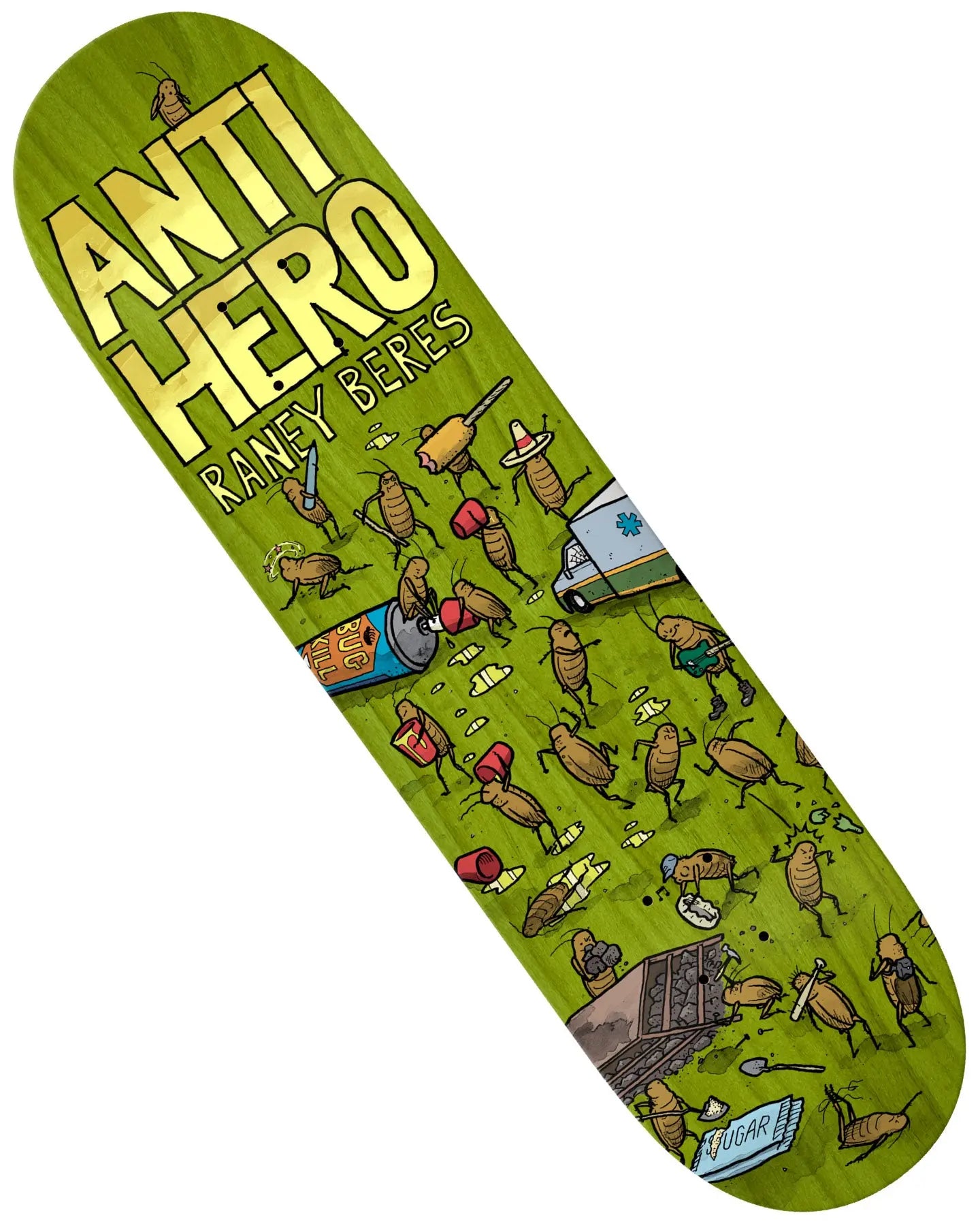 Anti Hero Roached Out Deck - Raney / 8.25" Boards