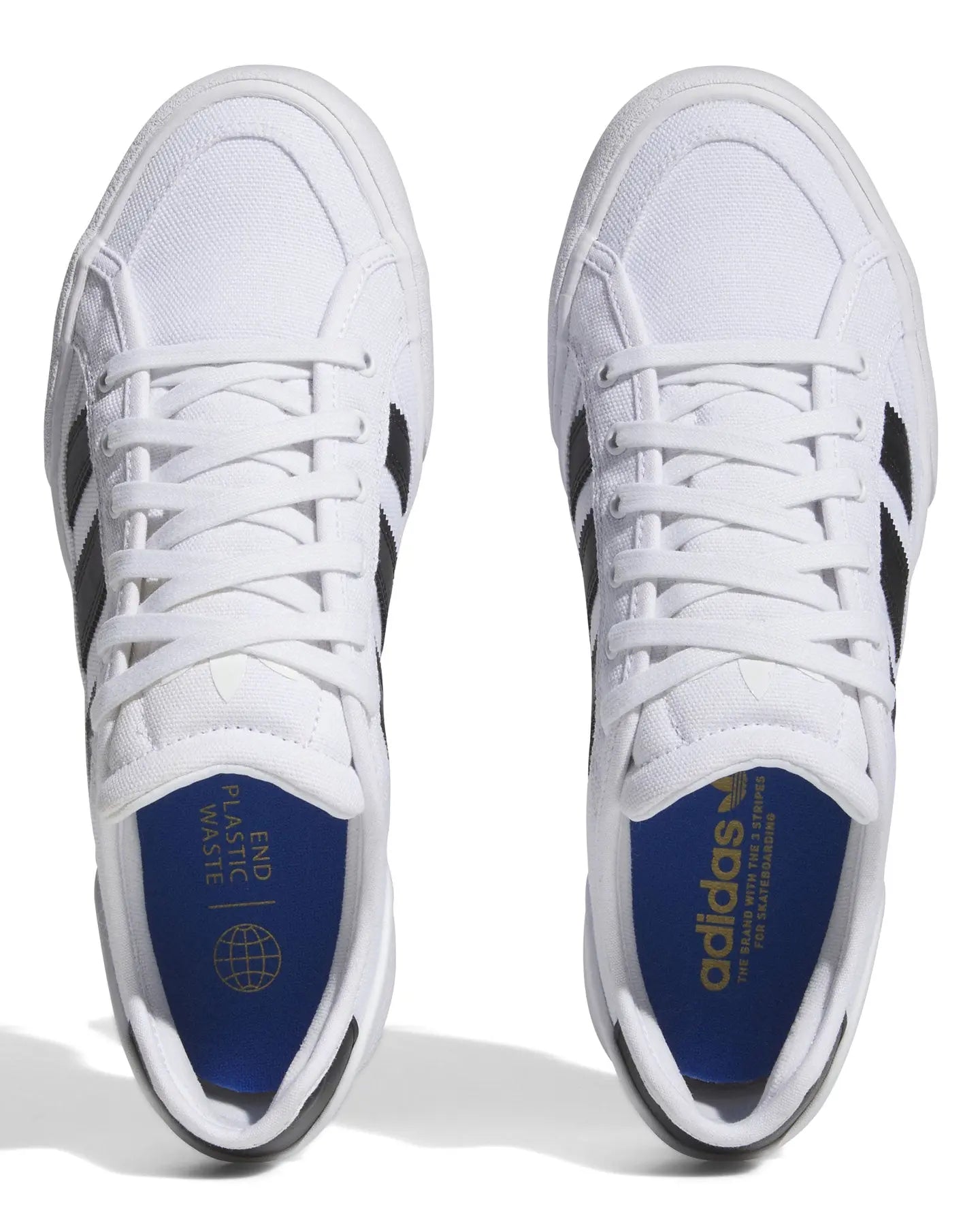 Adidas Court TNS Premiere - White / Black / Gold Footwear