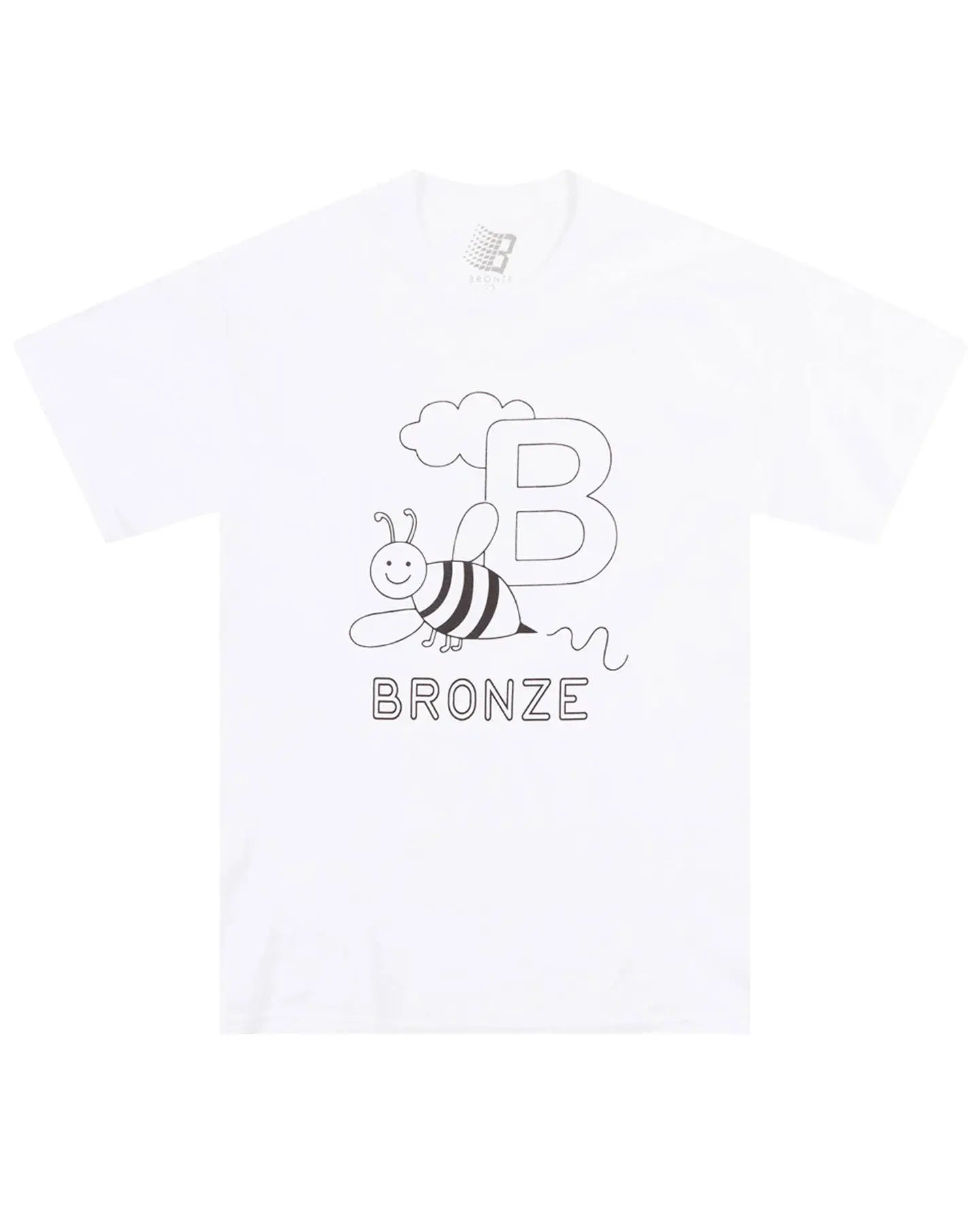 Bronze B Is For Bronze SS Tee - White SS Tees