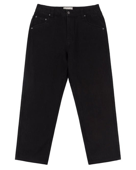 Dime Classic Baggy Denim Pants - Black Washed Pants