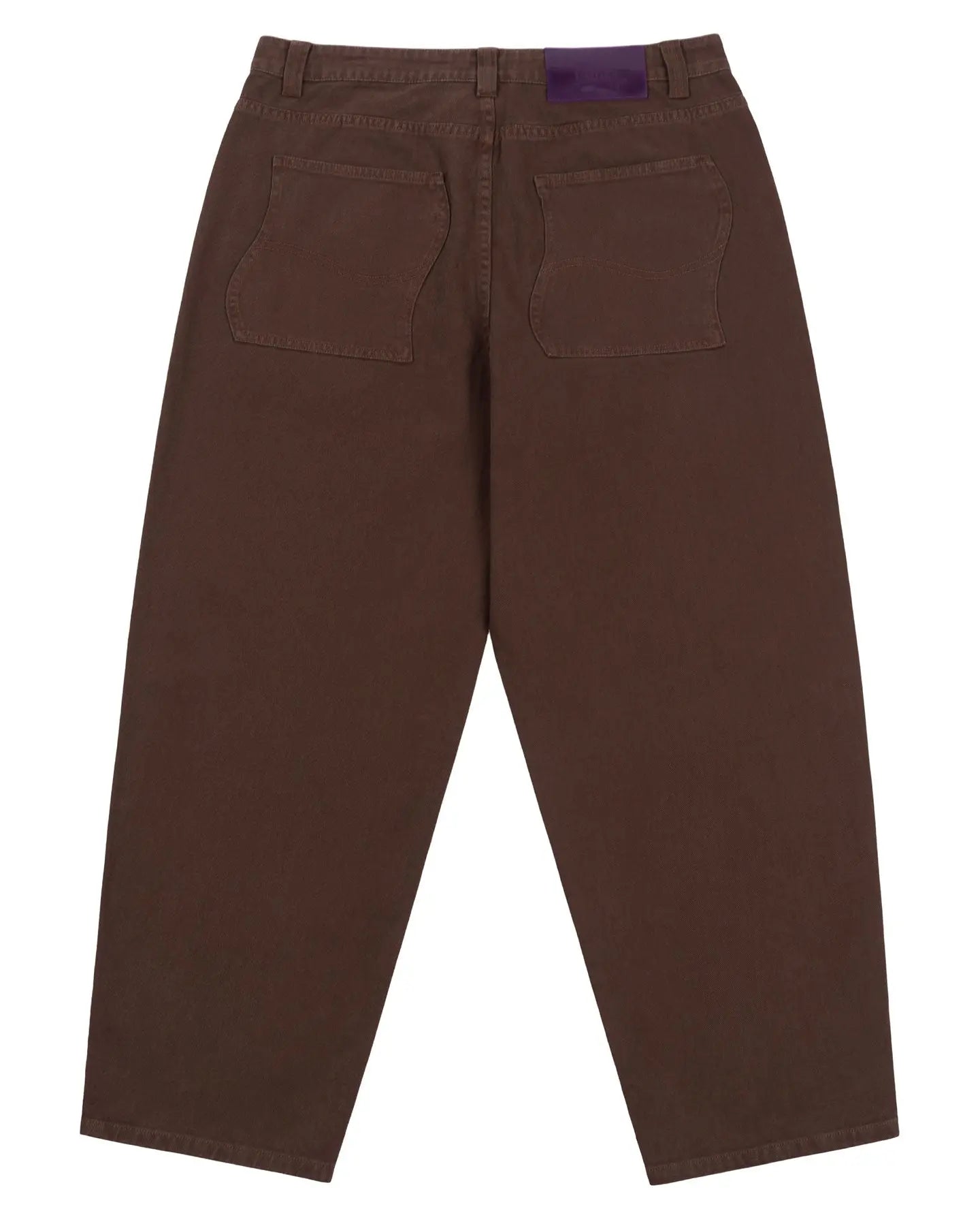 Dime Classic Baggy Denim Pants - Brown Pants