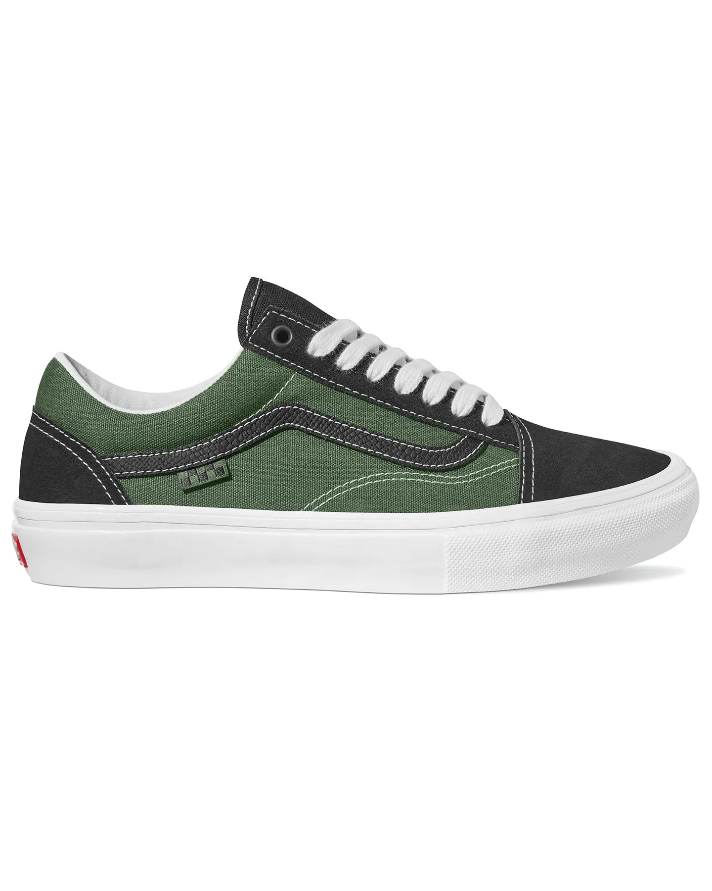 Vans Skate Old Skool - Safari Black / Greenery Footwear