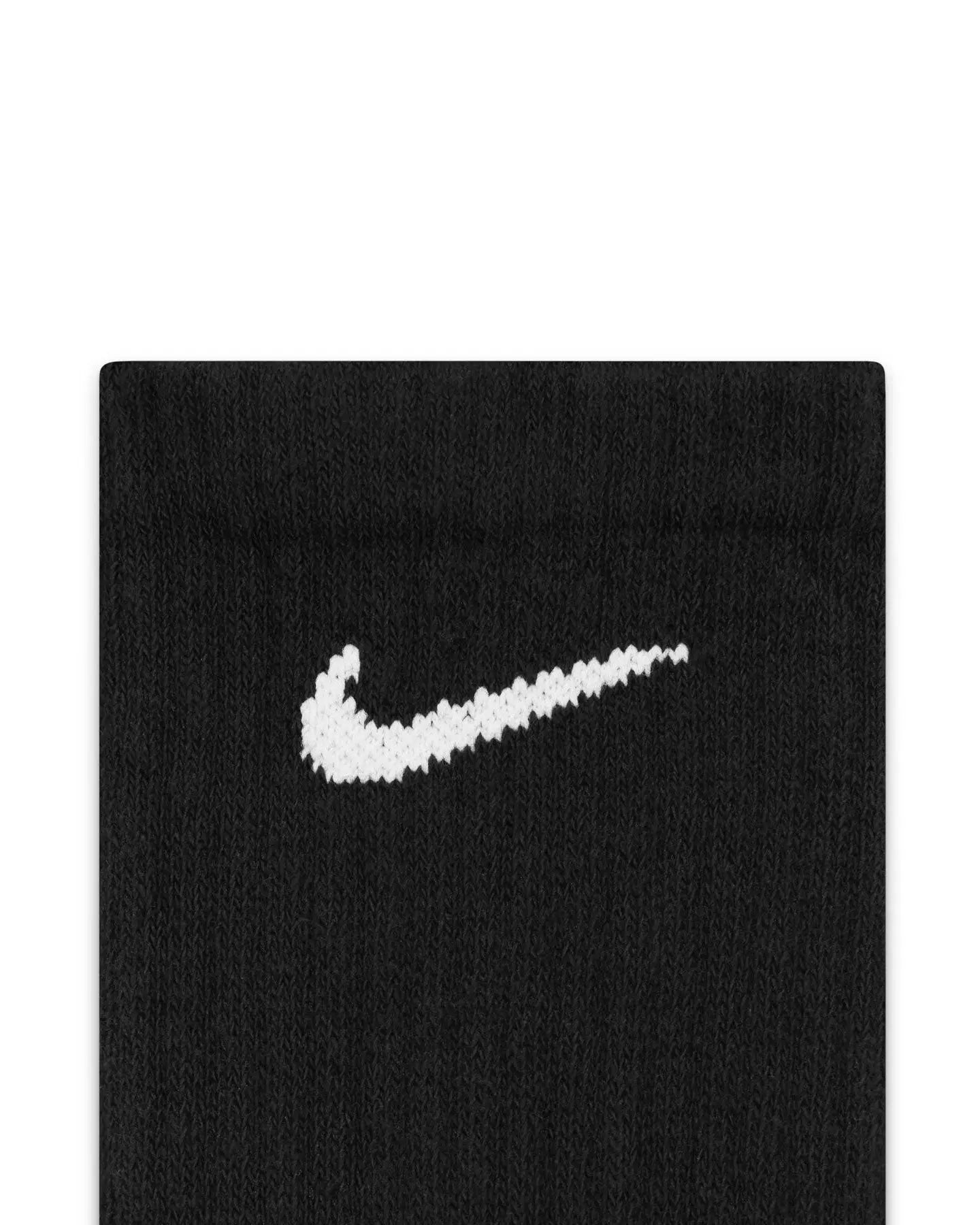 Nike Everyday Cushioned Sock 6 Pack - Black / White Socks