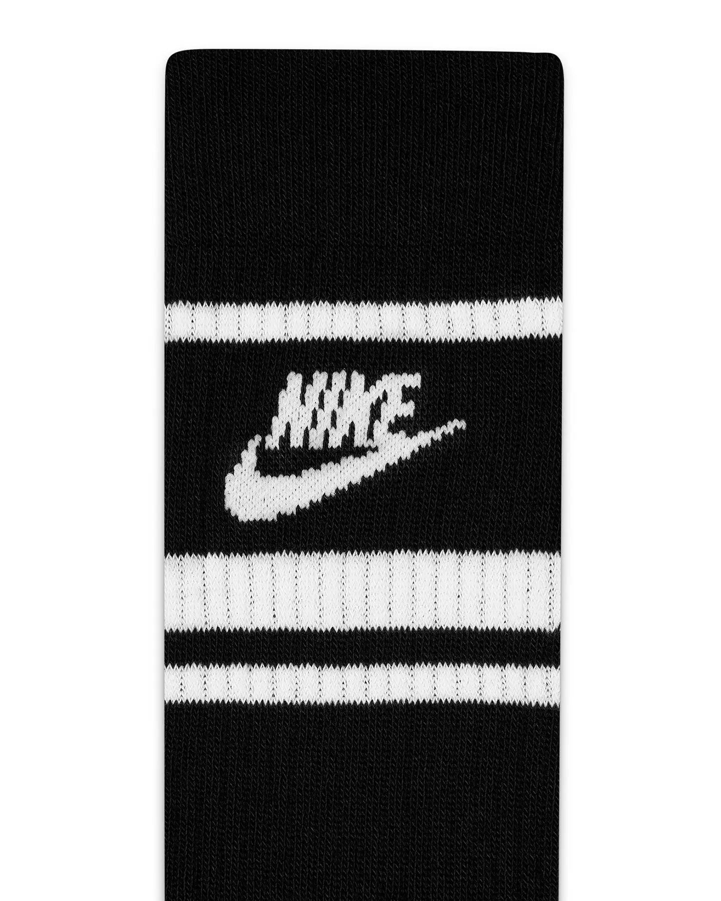 Nike Everyday Essential Crew Sock 3 Pack - Black Socks