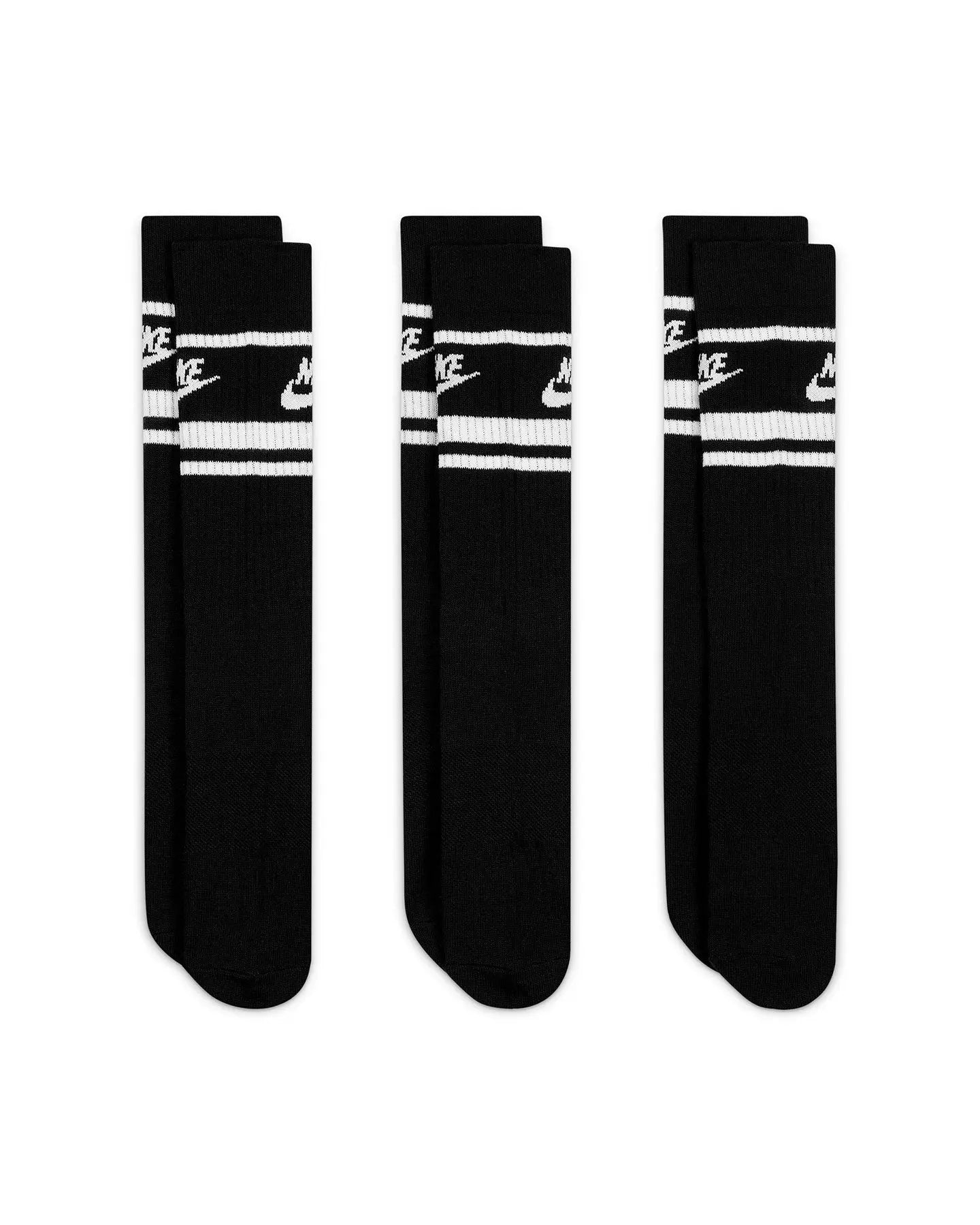 Nike Everyday Essential Crew Sock 3 Pack - Black Socks