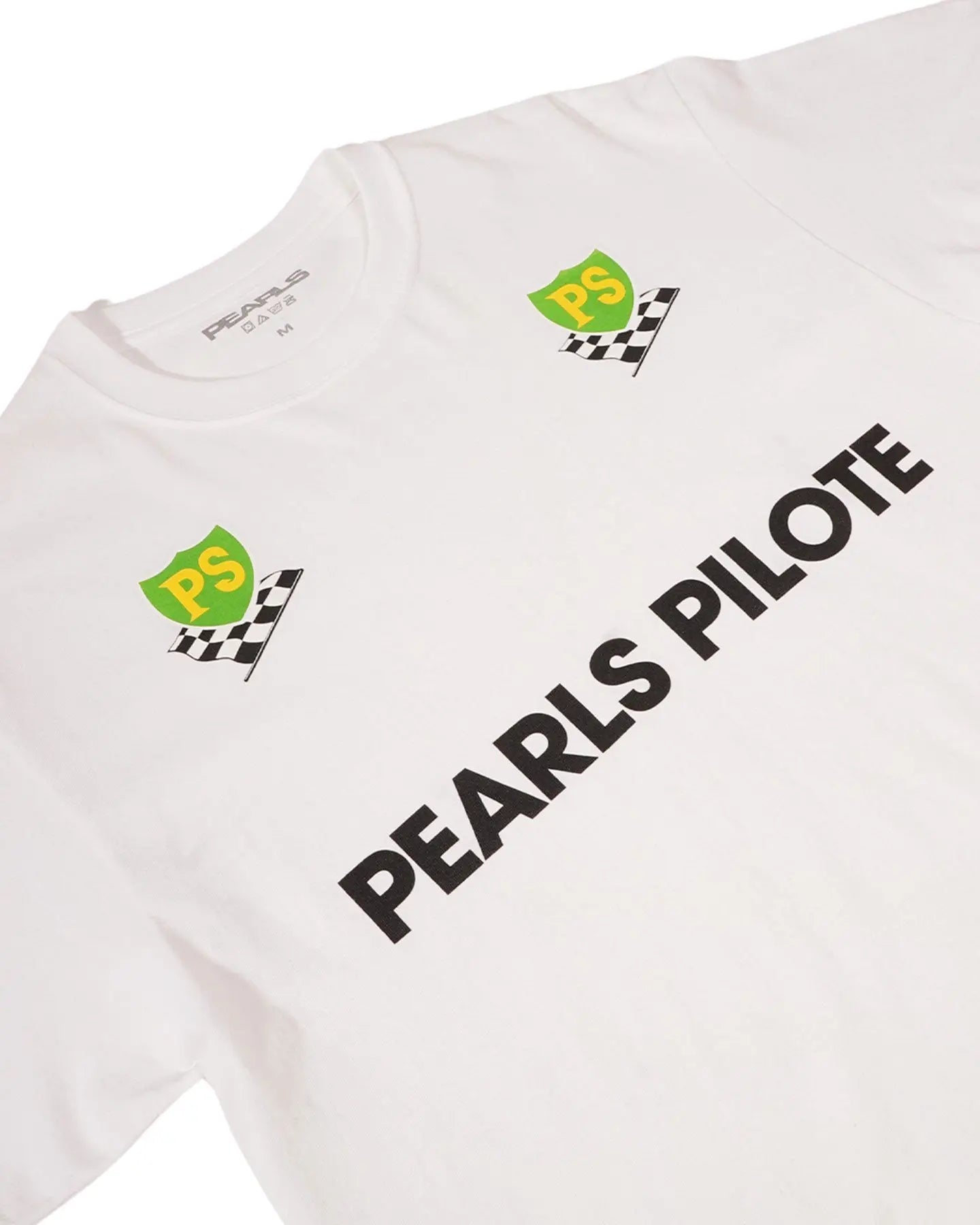 Pearls Michele Mouton SS Tee - White SS Tees
