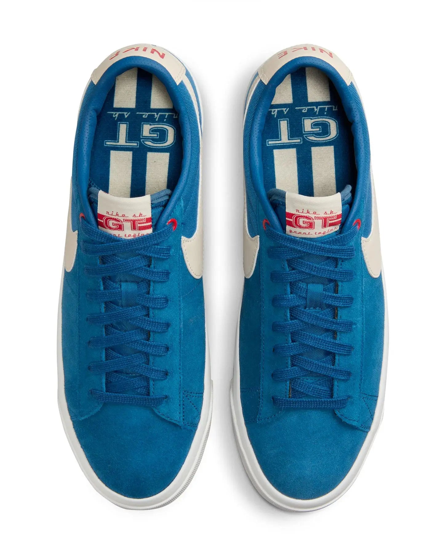 Nike SB Zoom Blazer Low Pro GT - Court Blue / Brown / Red Footwear