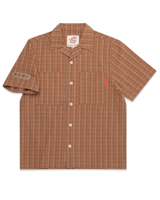 Smile And Wave Nulla Short SS Shirt - Toffee Shirts