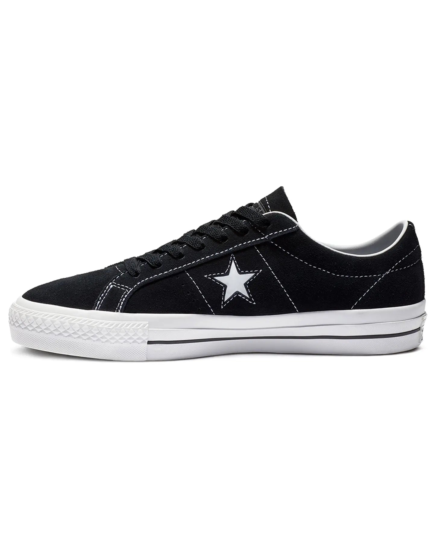 Cons One Star Pro - Black / White Footwear