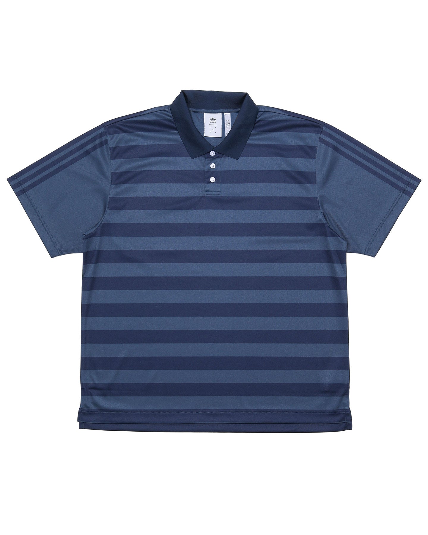 Adidas x POP Trading SS Polo Shirt - Navy
