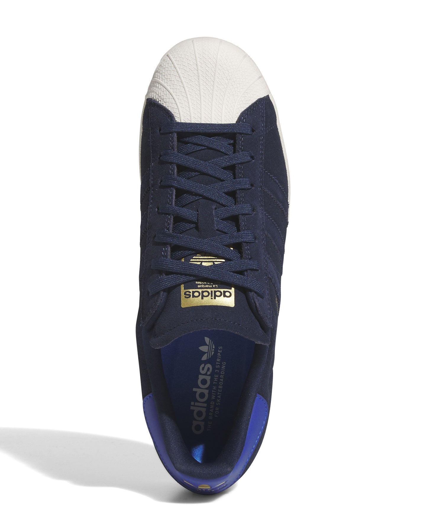 Adidas Superstar ADV - Navy / Royal Blue / Gold Metallic