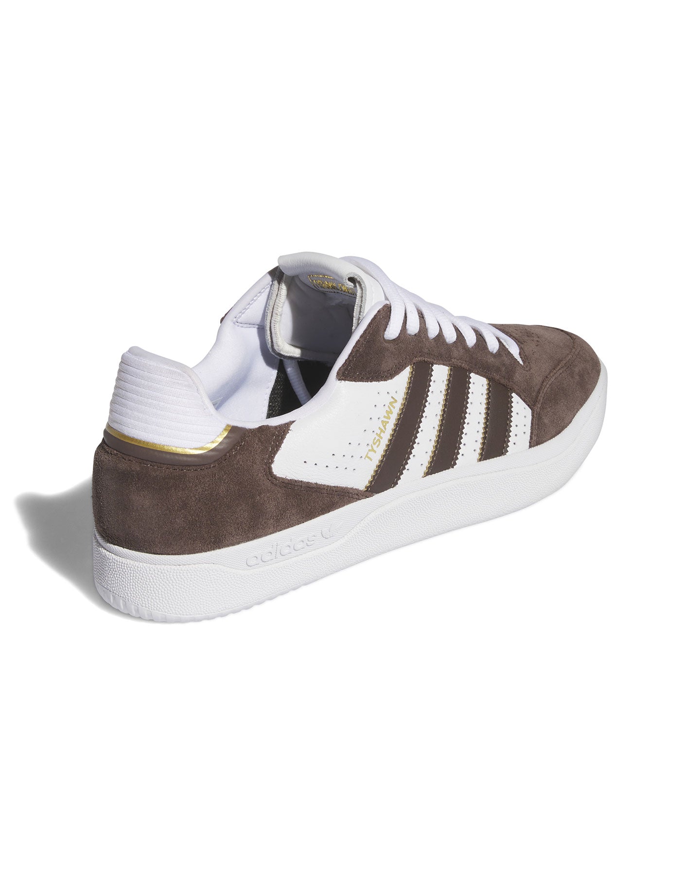 Adidas Tyshawn Low - Brown / White / Gold