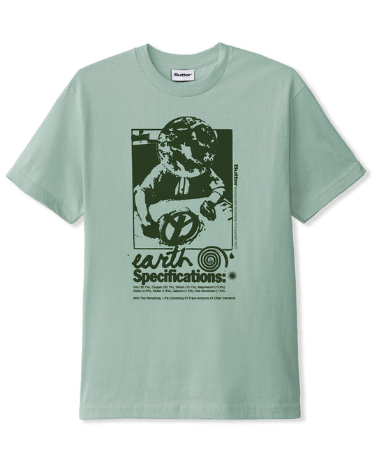 Butter Goods Earth Spec SS Tee - Ice