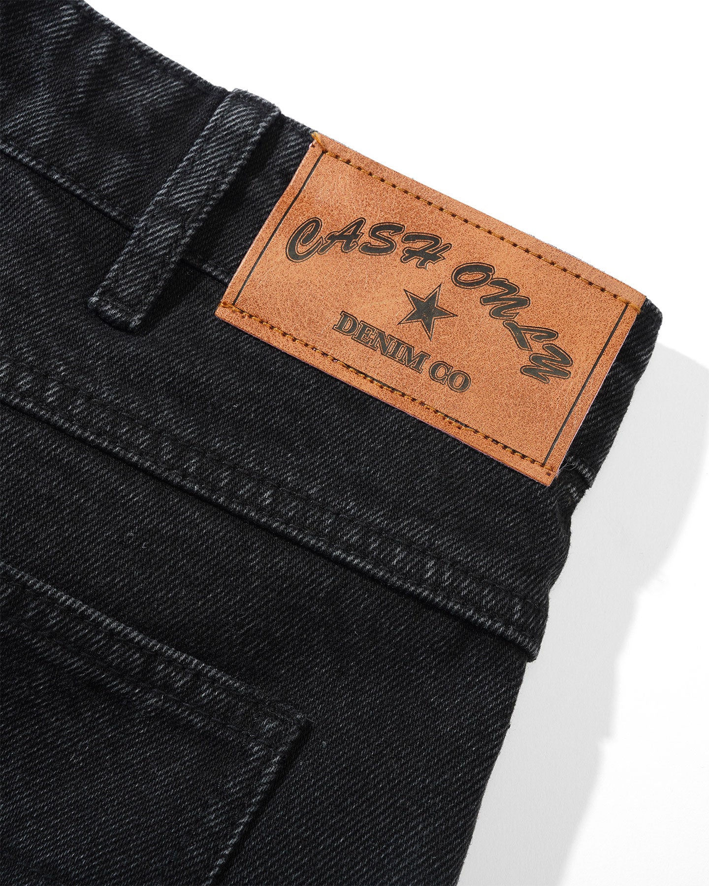 Cash Only Bone Denim Jeans - Black