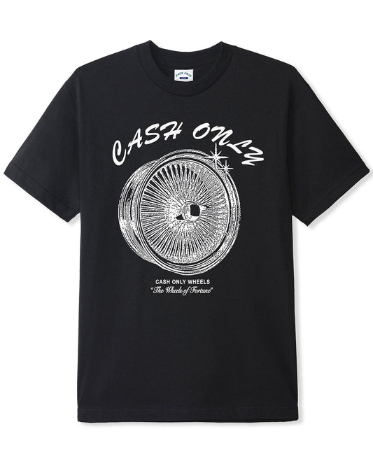 Cash Only Wheels SS Tee - Black