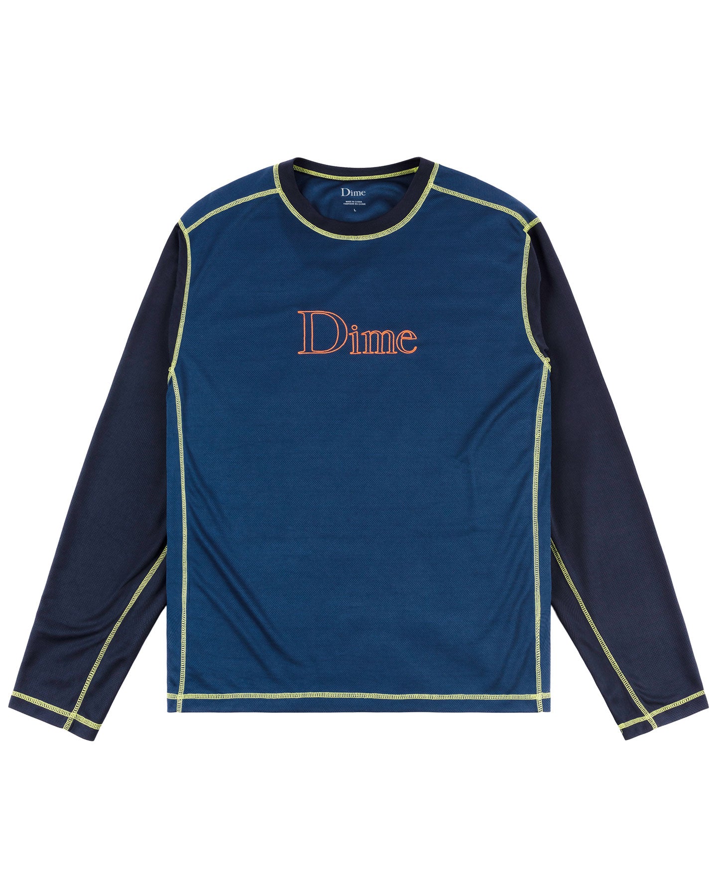 Dime Athletic LS Tee - Navy