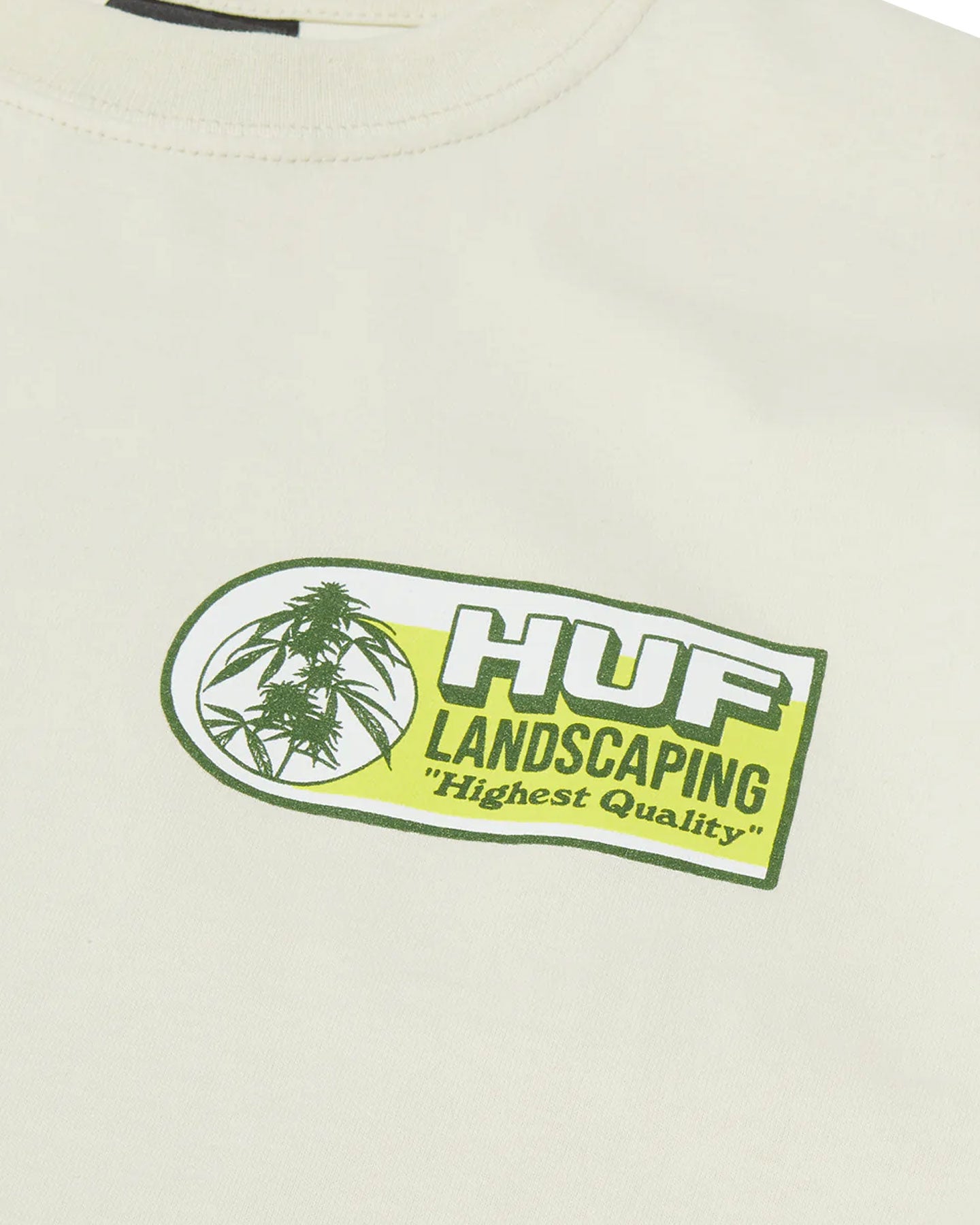 HUF Landscaping SS Tee - Bone